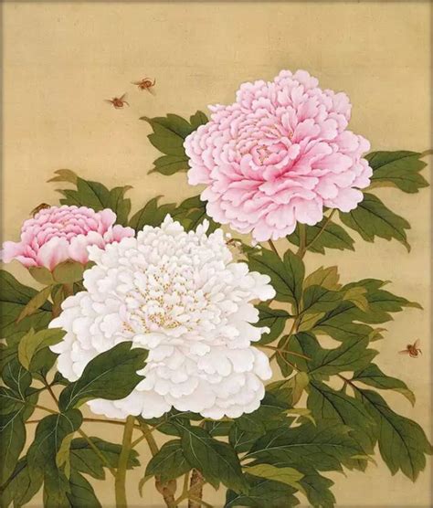 牡丹花畫作|国画牡丹十大经典作品 牡丹国画精品 最著名的牡丹花国。